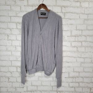 Reed St. James vintage‎ gray cardigan sweater